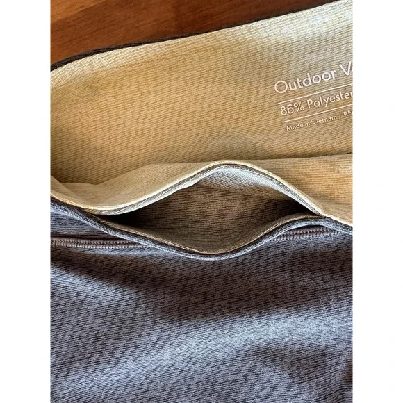 Outdoor Voices Tri-Color 7/8 Springs Leggings Green Grey Yellow‎ Women's Medium - Picture 8 of 9